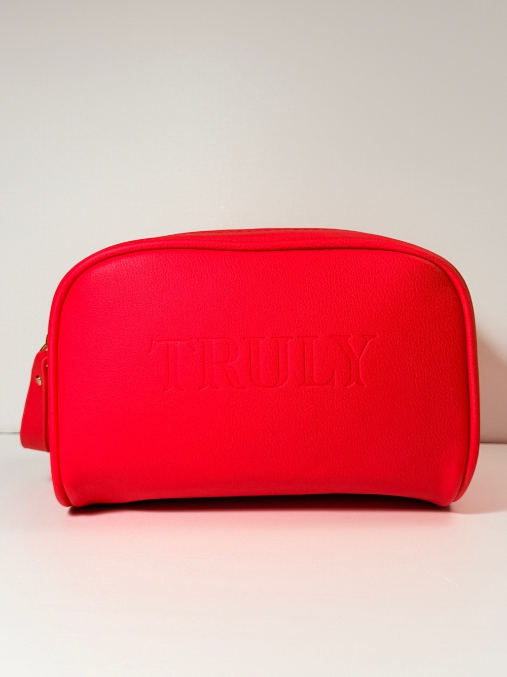 TRULY Red Cosmetic Case - NEW